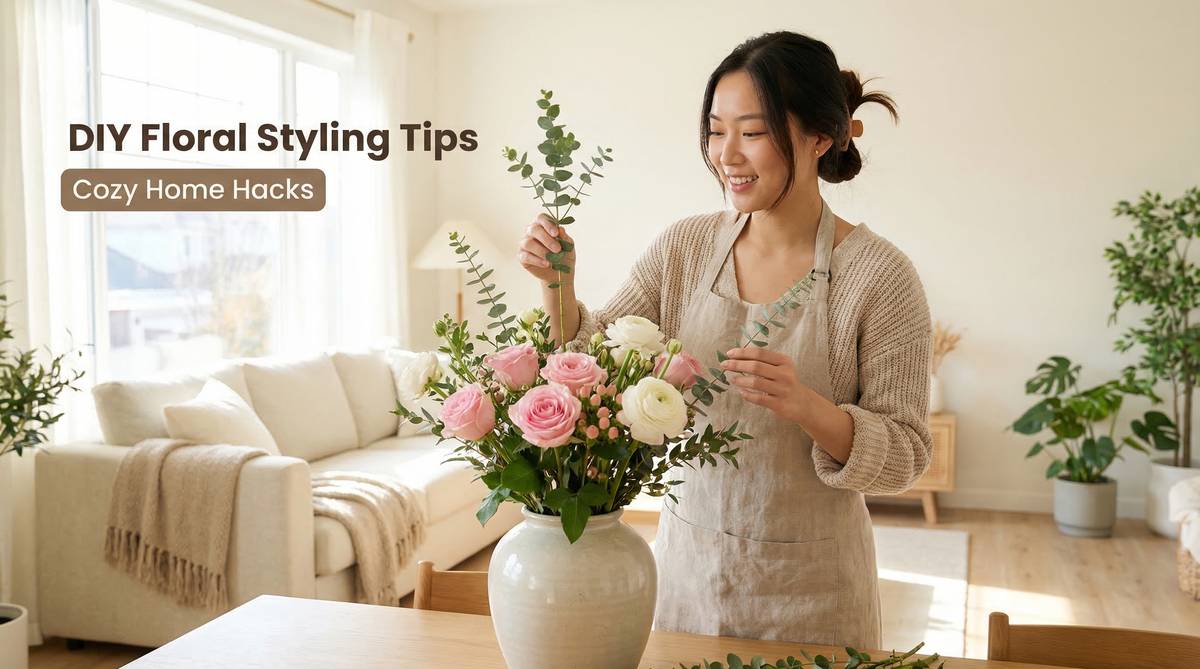 韩漫花艺生活视频教程